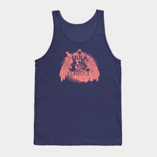 Trick or Treat? - Deep Pink Tank Top